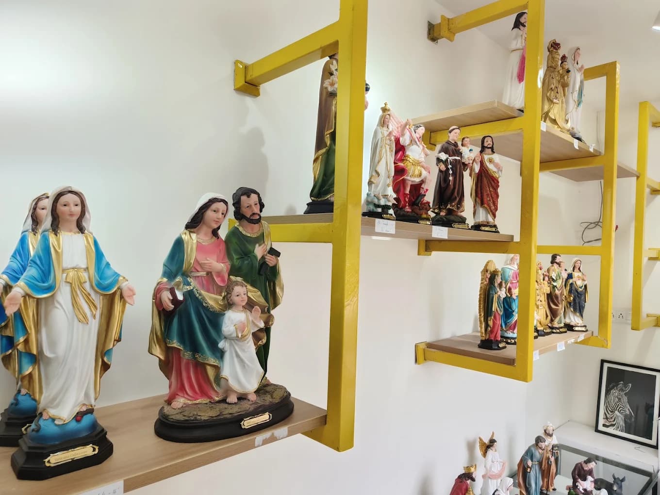 Holy Redeemer Religious Store interior with Catholic books and devotional articles